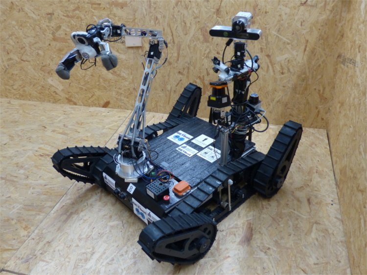 Der Roboter GETjag des Team GETbot